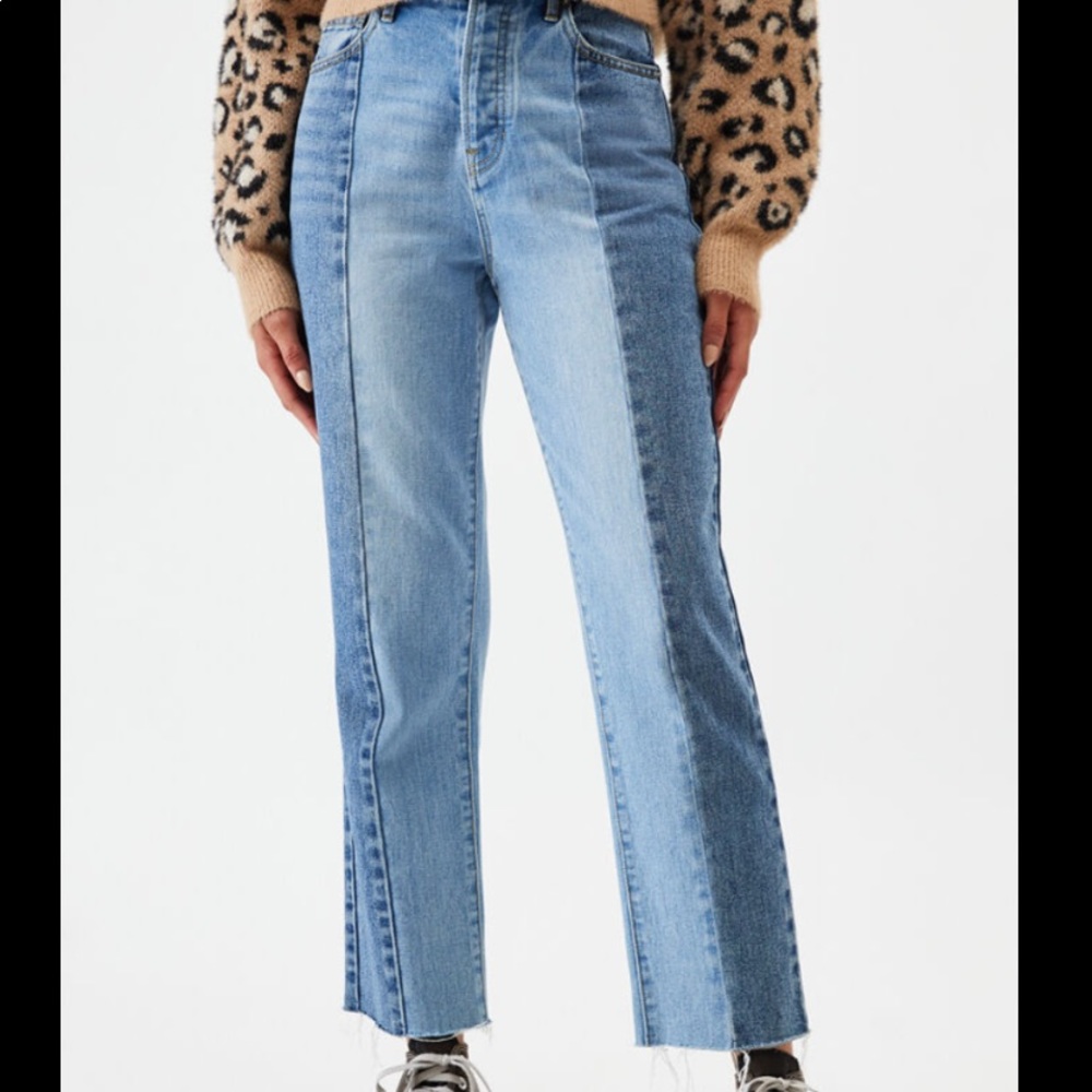 pacsun two tone jeans